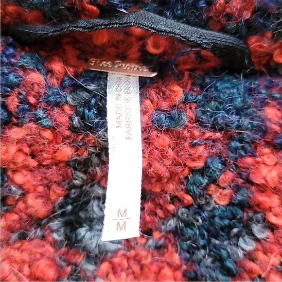 Free People Wool Blend Houndstooth Baby Coat - Picture 7 of 8